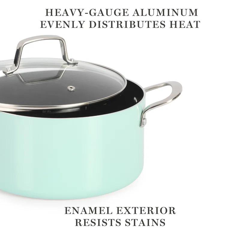 Martha Stewart Martha Stewart 10 - Piece  Aluminum Nonstick Cookware Set