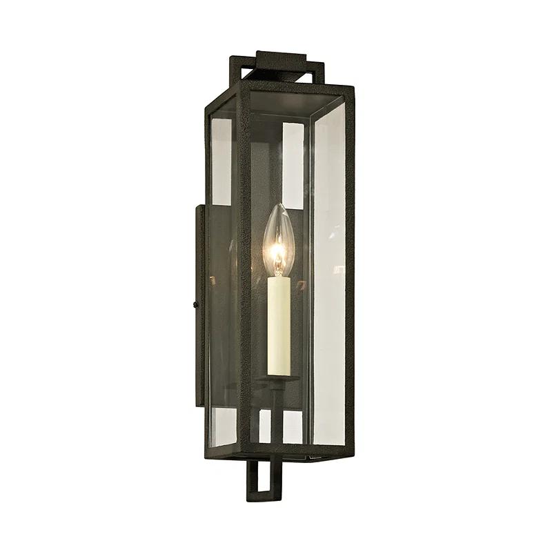 Judy Outdoor Sconce - Black / 16.5"H