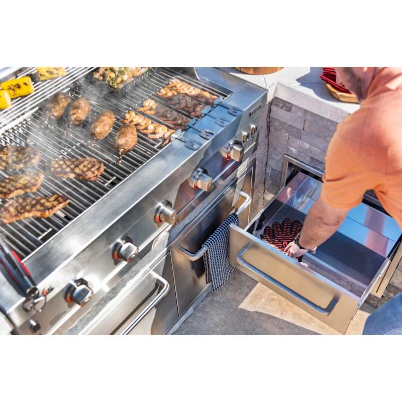 Charbroil Charbroil Medallion Series Built-In 5-Burner Gas Grill, Stainless Steel