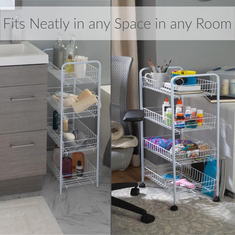 Simplify Gould 32.25'' H x 22'' W Utility Cart with Wheels