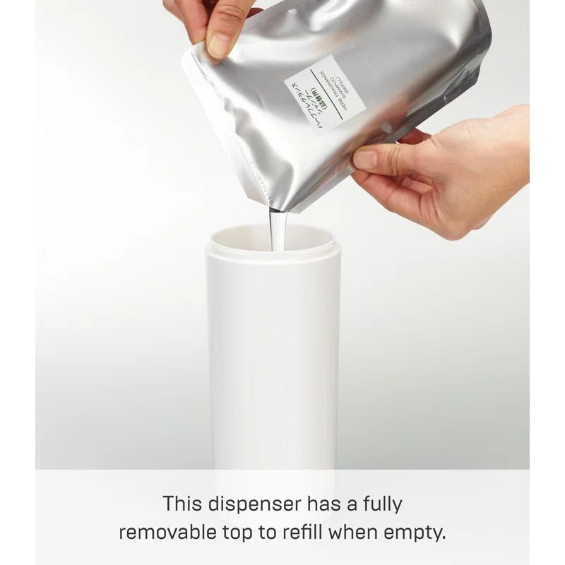 Yamazaki Home Yamazaki Home Body Soap Dispenser, Contemporary Bottle Pump For Shower, 16.9 fluid oz.