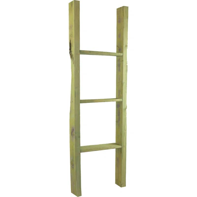 Ekena Millwork Vintage Farmhouse Rung Decorative Ladder