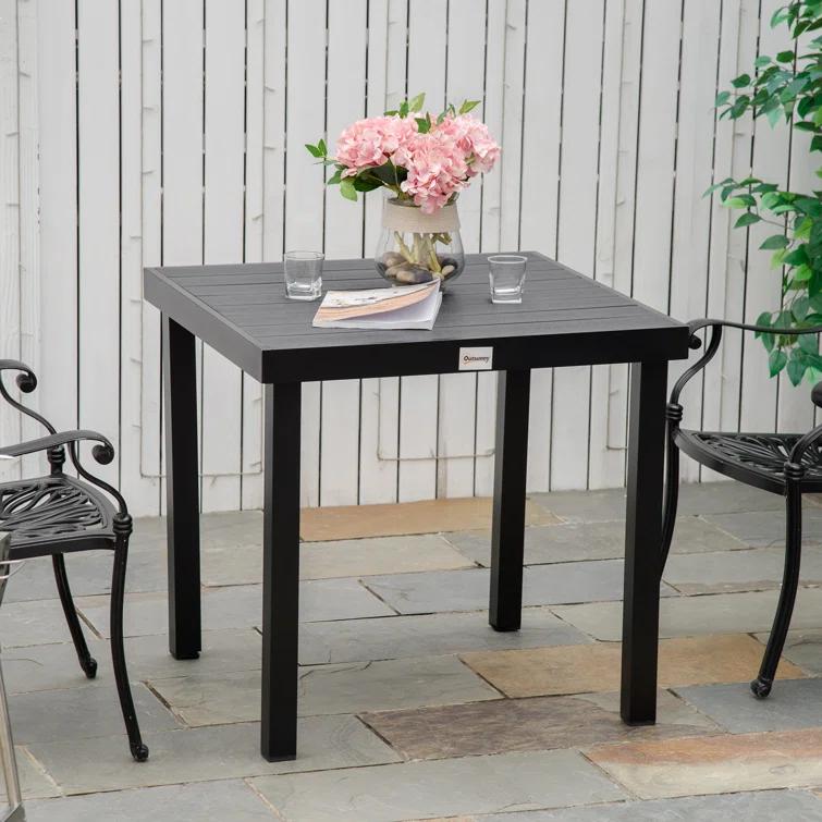 Outsunny Rectangular Outdoor Dining Table