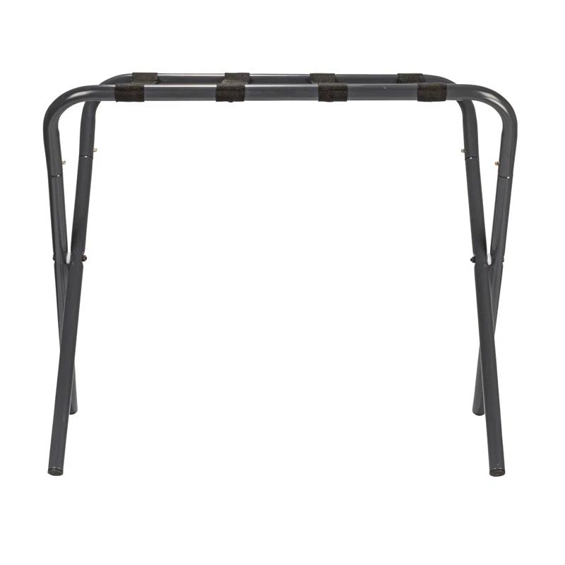 Household Essentials Folding Metal Luggage Rack