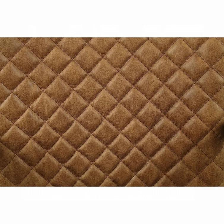F&L Homes Studio Josi Genuine Leather Office Chair