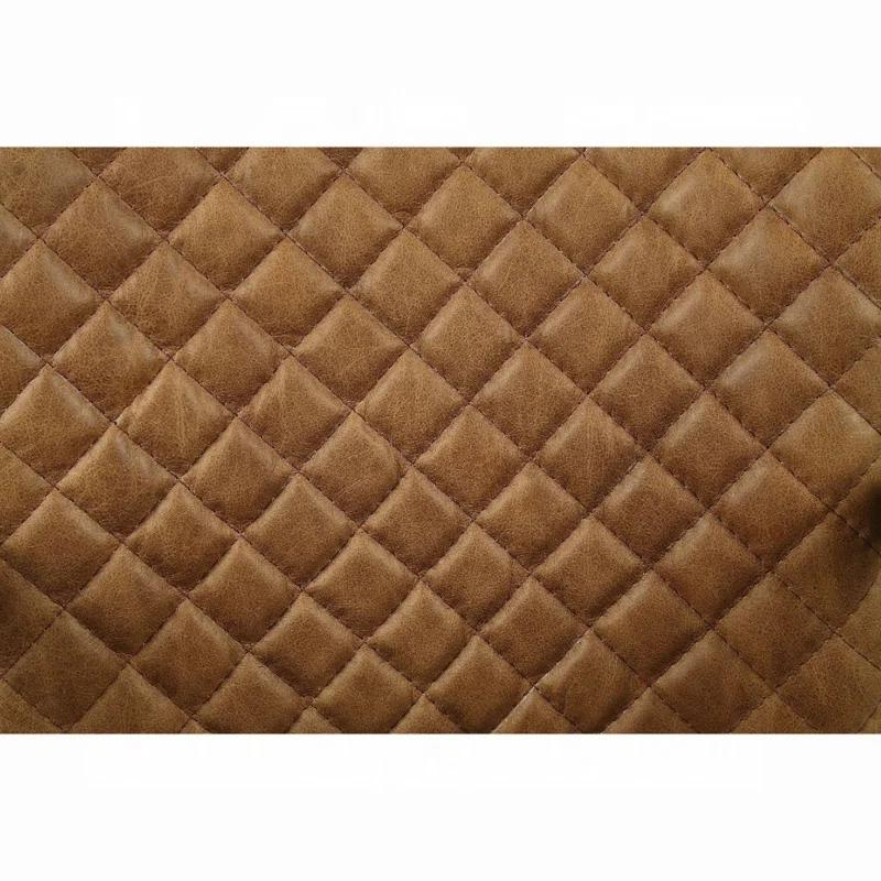 F&L Homes Studio Josi Genuine Leather Office Chair
