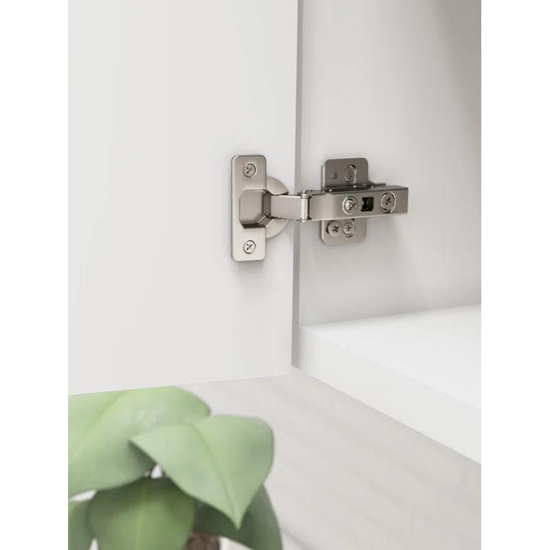 Full Overlay Frameless Soft Close Euro Concealed Cabinet Hinge - 1 Pair