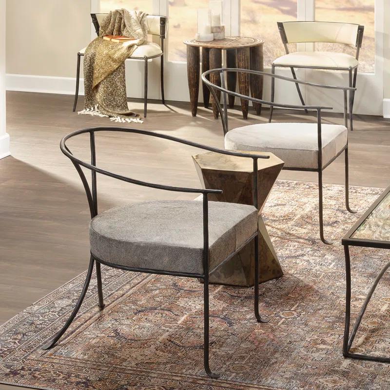 Iron End Table