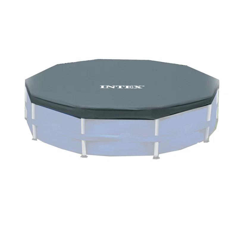 Intex Steel Round Frame Set Pool 30'' H x 144'' W x 144'' L
