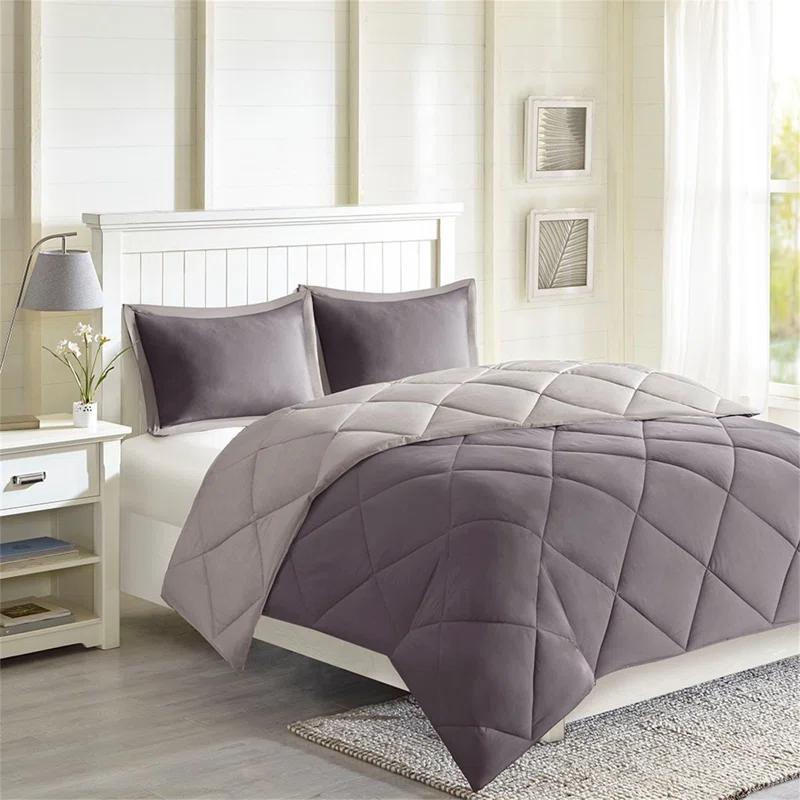 Madison Park Essentials 3M Scotchgard Reversible Down Alt Comforter Set