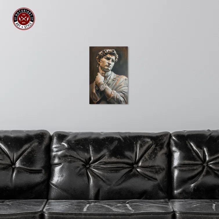 Notori Art Notoriart Classy Sculpture Framed Style 1 Piece Canvas Wall Art