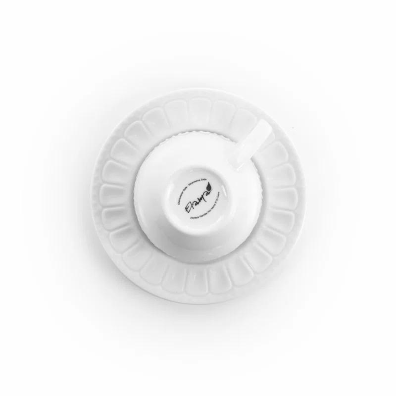 Elama Elama Charlotte Coffe Mug & Saucer