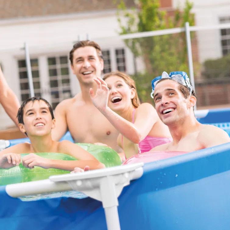 Intex New Intex Rectangular Frame Above Ground Swimming Pool