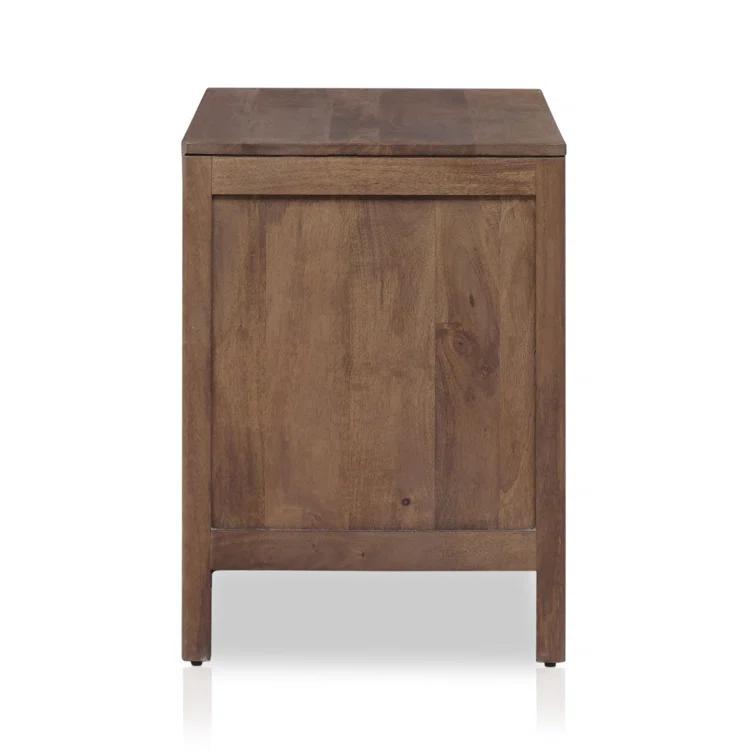 Nellie 3 - Drawer Cane Chest