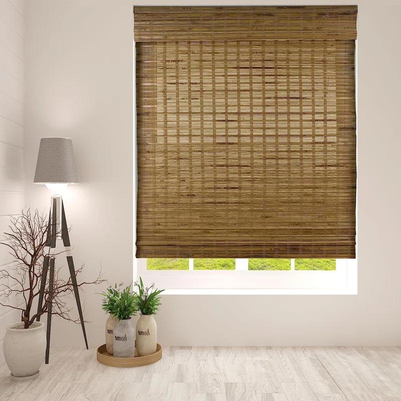 Arlo Blinds Arlo Blinds Dali Native Sheer Bamboo Roman Shades