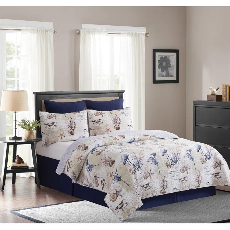 C&F Home Brunswick Cotton Reversible Quilt Set