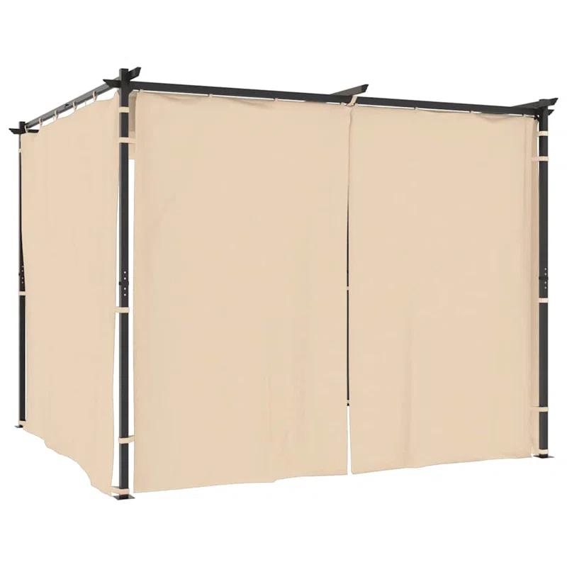 VidaXL 9.84 Ft. W x 9.84 Ft. D Steel Patio Gazebo Gazebo