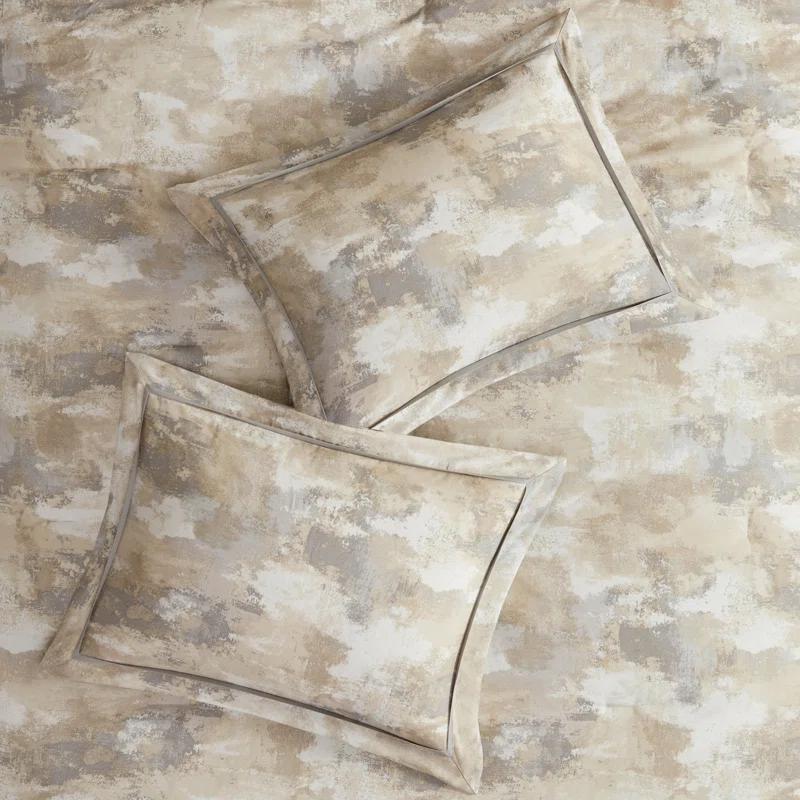 Madison Park Beacon 7 Piece Textured Cotton Blend Comforter Set (Set of 7)