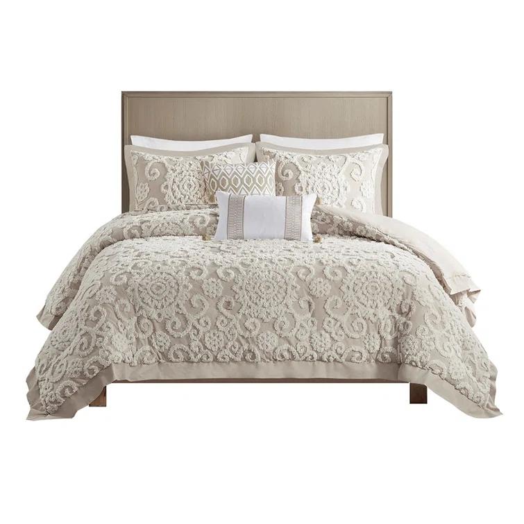 Harbor House Suzanna 100% Cotton Comforter Set with Tufted Medallions