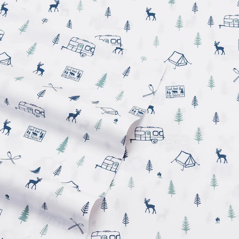 Eddie Bauer Eddie Bauer Printed Cotton Percale Sheet Sets