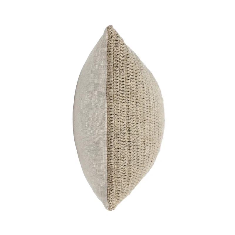 Villa by Classic Home Nakeya Knitted 16"x36"  Throw Pillow
