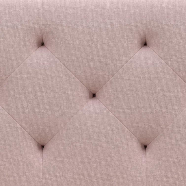 Novogratz Her Majesty Upholstered Wingback Bed