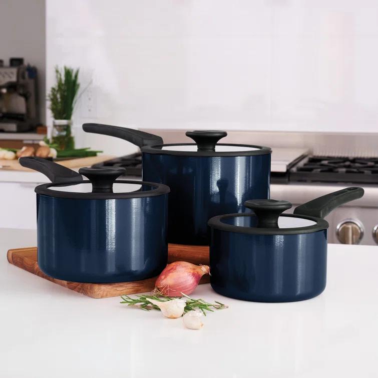 Tramontina Tramontina Aluminum Non Stick Sauce Pan 6 Pc Nesting Set
