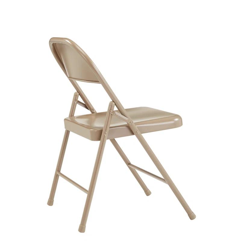 Commercialine Steel Folding Chair Set (Set of 4)