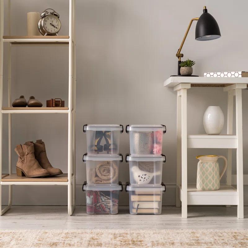 IRIS USA, Inc. 6.5 Qt./2 Gal. Weatherproof Storage Tote