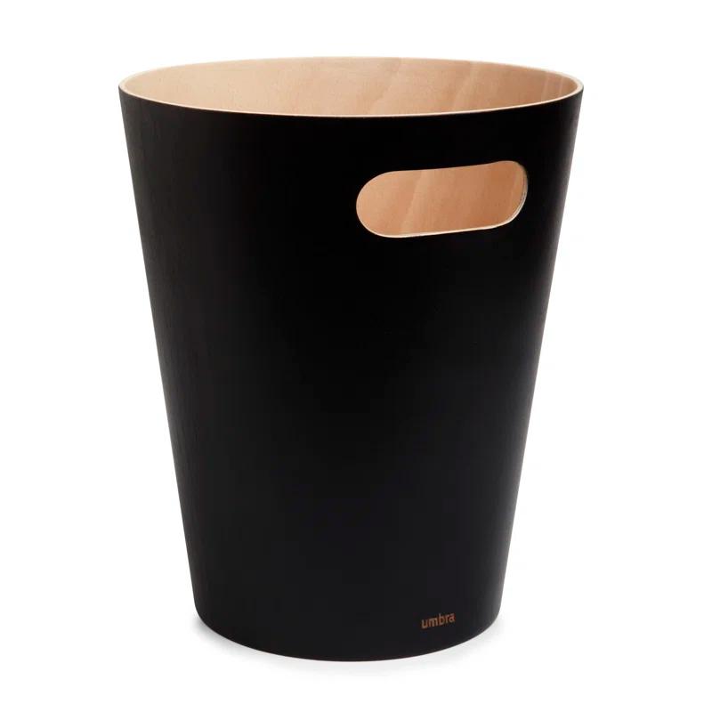 Umbra Woodrow Manufactured Wood Open Waste Basket - 2.25 Gallons