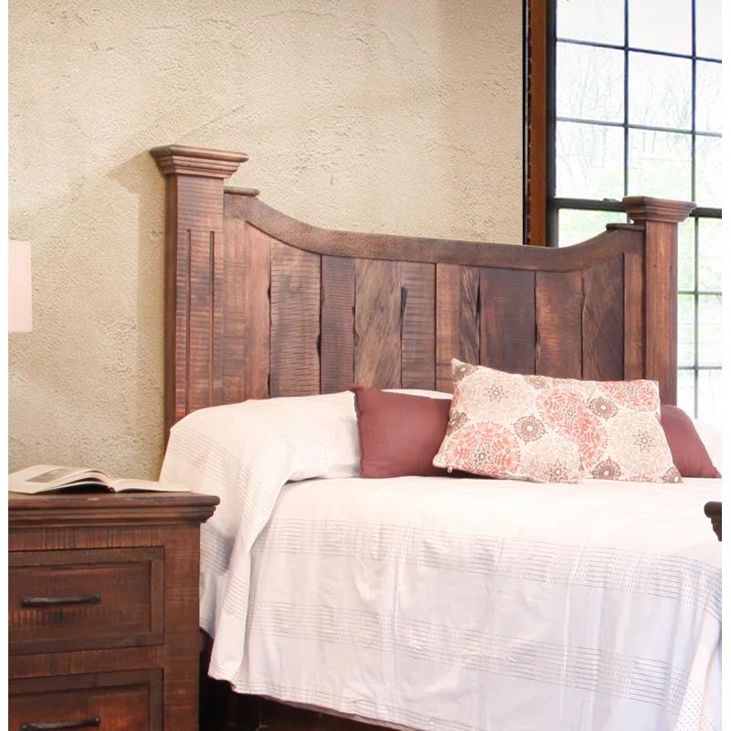 The Twillery Co.® Alianna Solid Wood Panel Bed