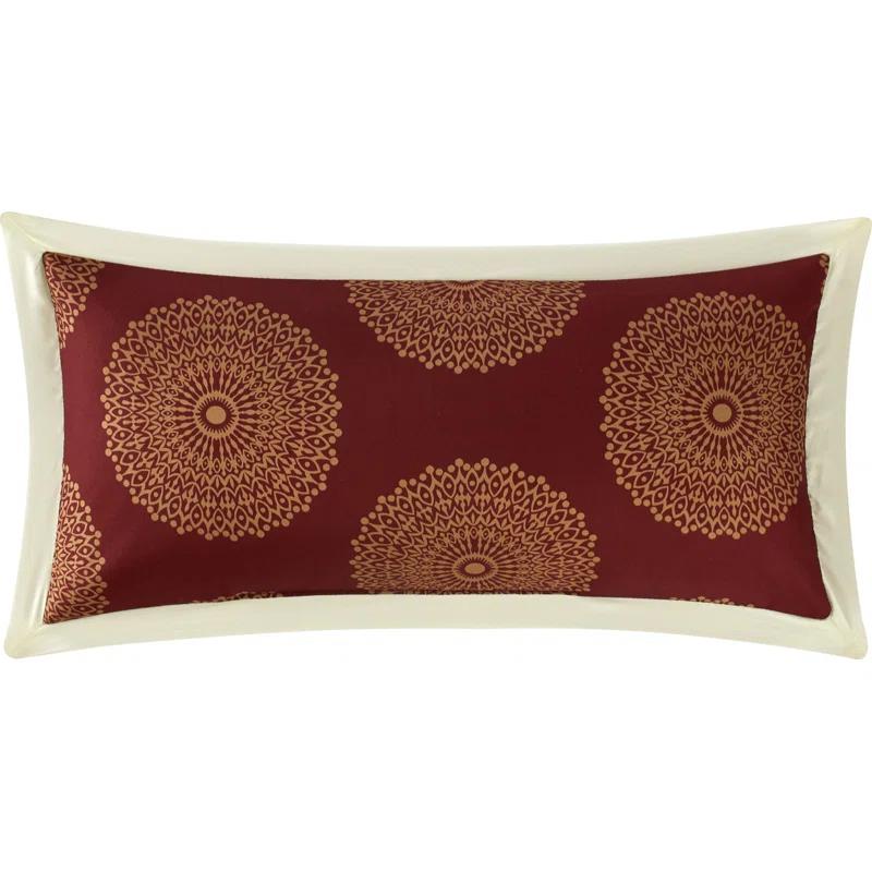 Nanshing America, Inc Angellyna 10 Piece Medallion Print Comforter Set