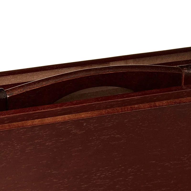 PJ Wood PJ Wood Folding TV Tray Tables with Compact Storage Rack, 5 Piece Set