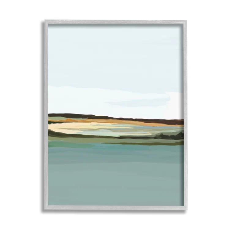 Stupell Industries " Modern Lake Shore " by Amy Hall