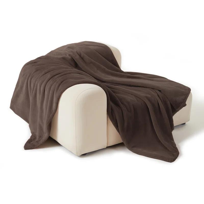 Allisandro Double-Sided Soft and Luxurious Faux Fur Throw Blanket