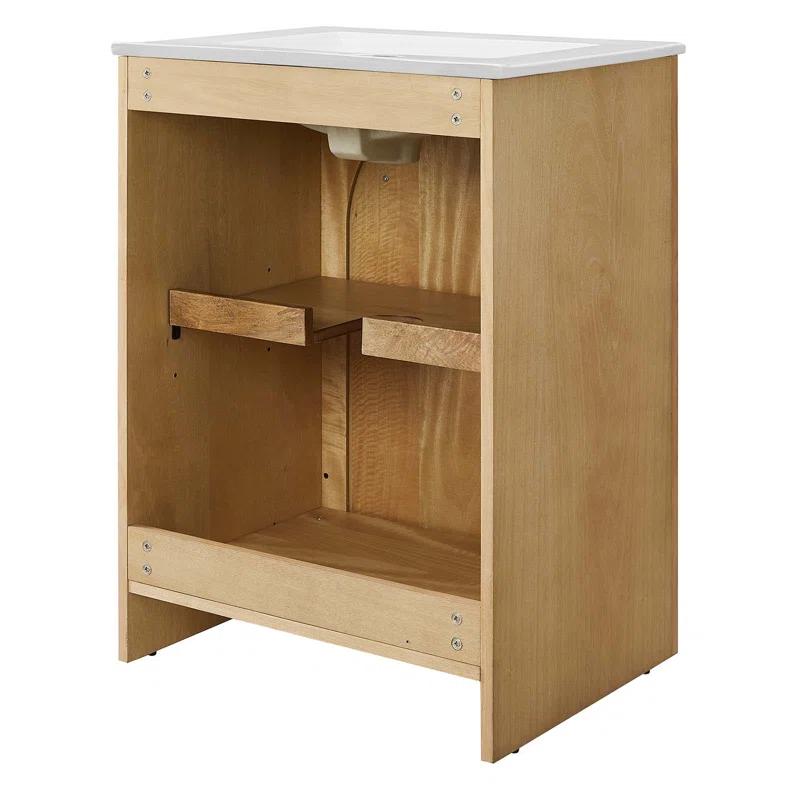 Modway Appia Single Bathroom Vanity with Ceramic Top