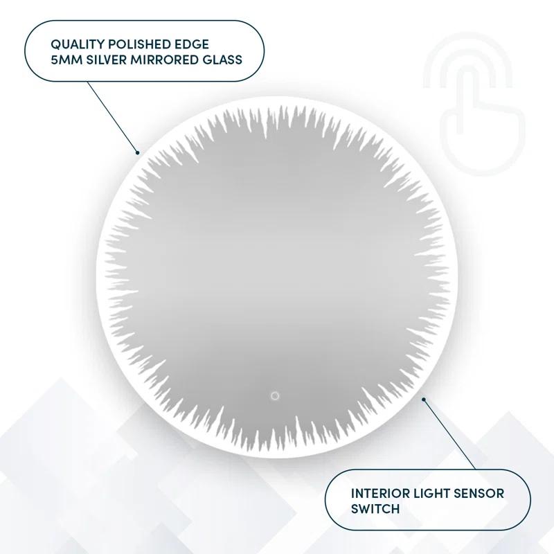 Flat LED Wall Mirror