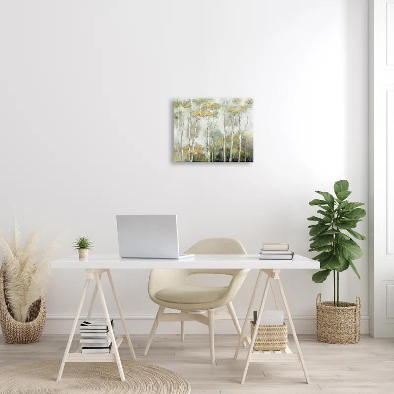 Stupell Industries " Birch Tree Forest " by Nan Painting Print