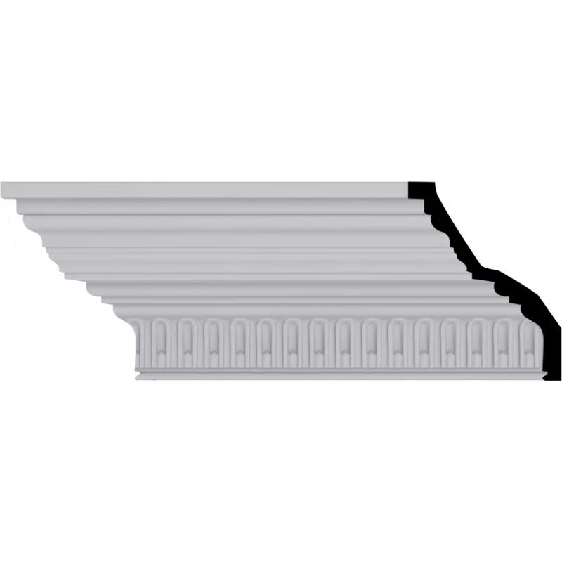 6 1/2"H x 5"P x 8 1/4"F x 94 1/2"L, (1" Repeat), Berkshire Crown Moulding