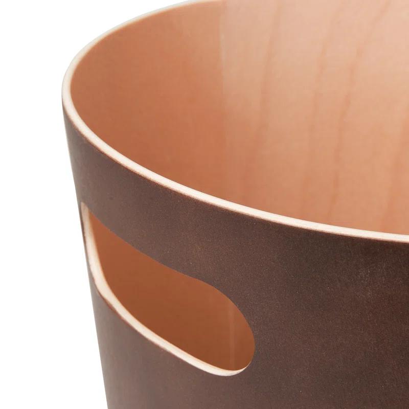 Umbra Woodrow Manufactured Wood Open Waste Basket - 2.25 Gallons