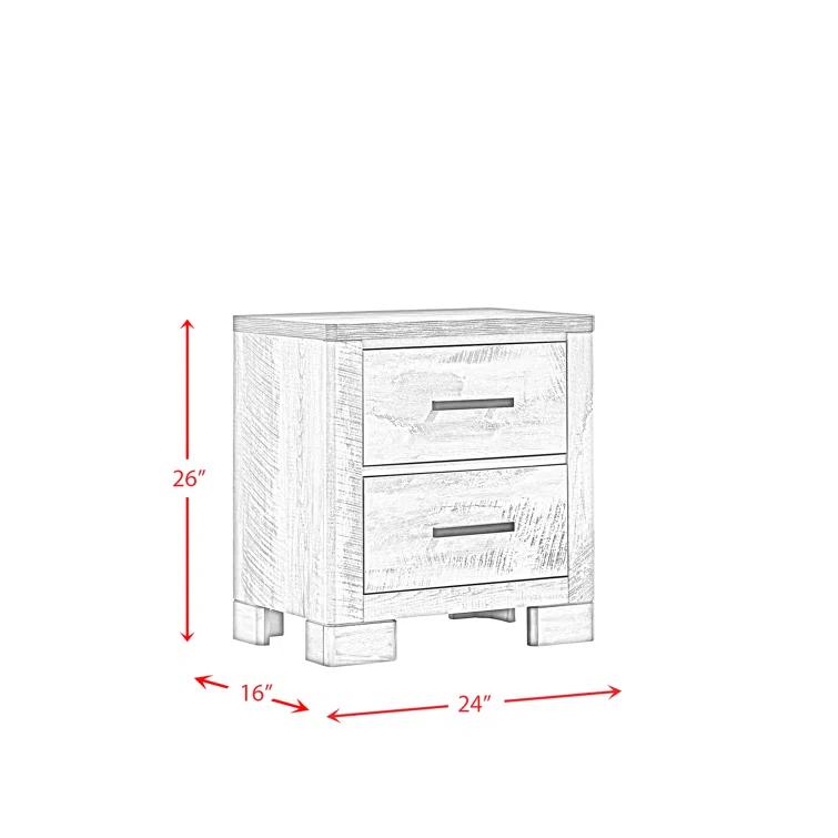 Sand & Stable™ Payne 24'' W Nightstand