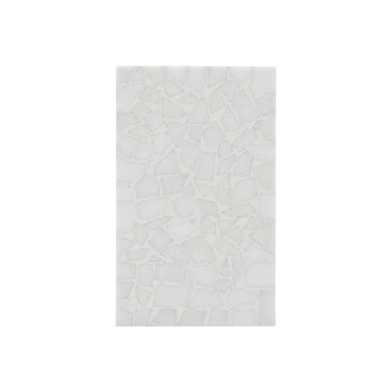 Sausalito Rectangular Concrete Outdoor Side Table