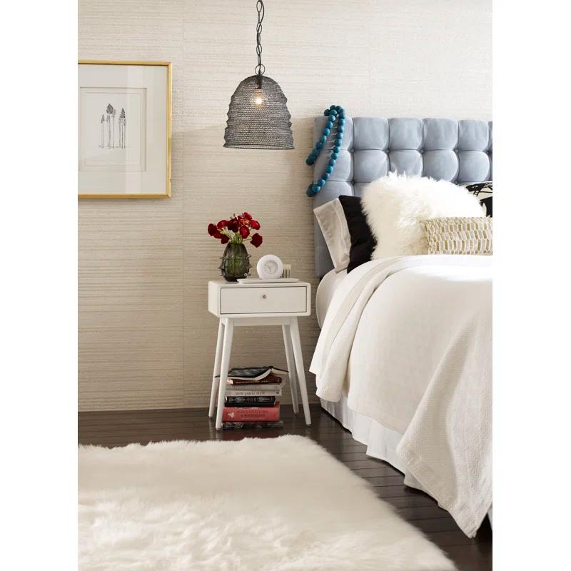Elle Decor Rory Versatile One Drawer Side Table, Night Stand or End Table