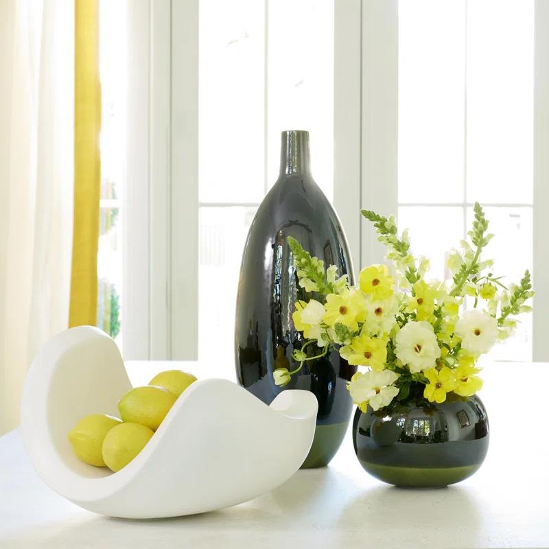 Global Views Tidal Handmade Ceramic Table Vase