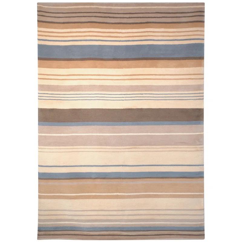 Safavieh Lexington Hand Tufted Wool Pile Striped Rug