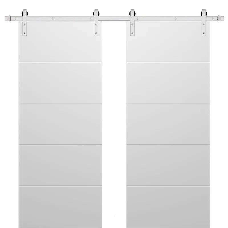 SARTODOORS Planum Flush Wood Barn Doors
