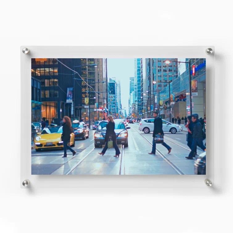 Double Panel Floating Acrylic Picture Frame