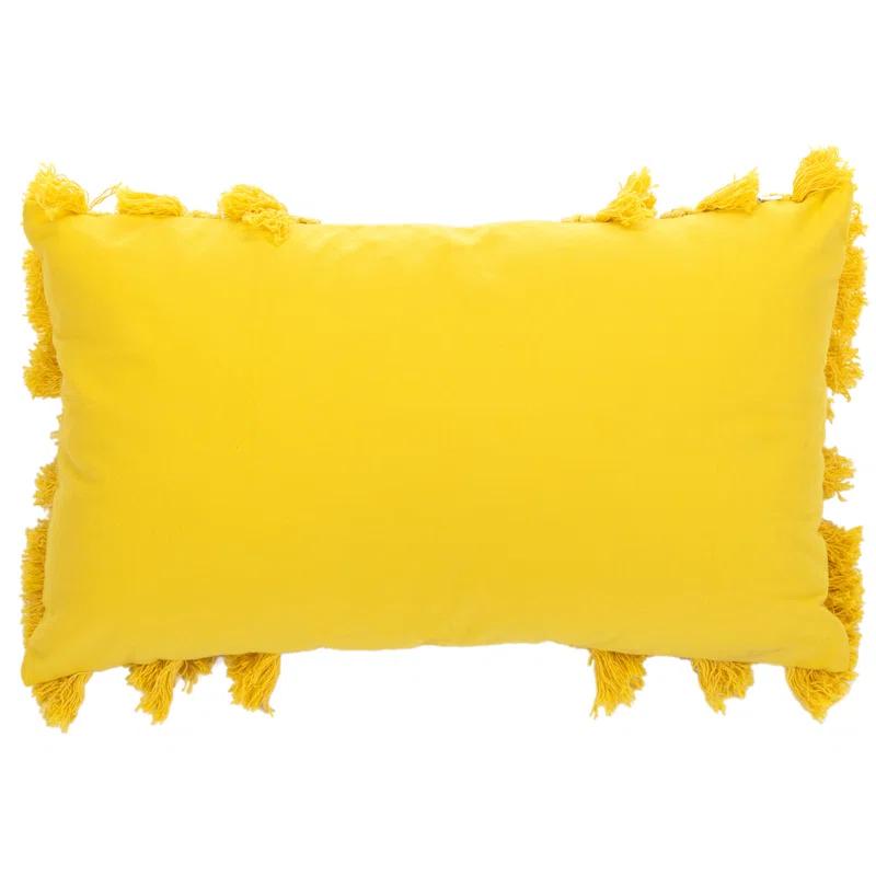 Safavieh Fringed Cotton Throw Pillow