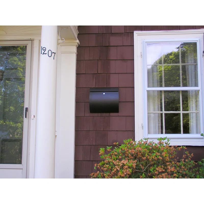 Locking Wall Mounted Mailbox