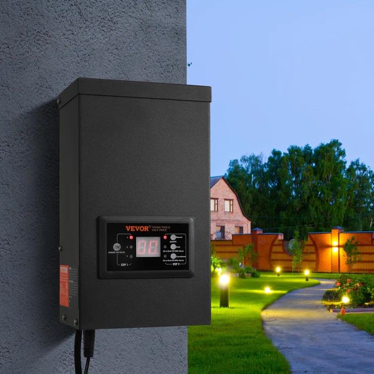 VEVOR Line Voltage Electronic Transformer JG200W12VAC33N2XQV1